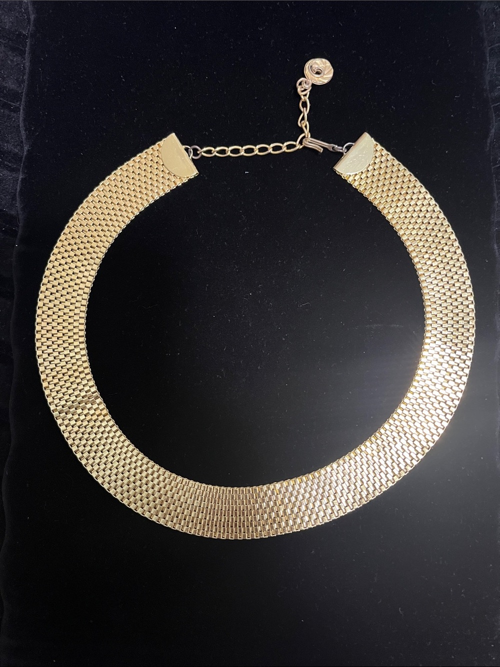 Goldtone Collar Necklace